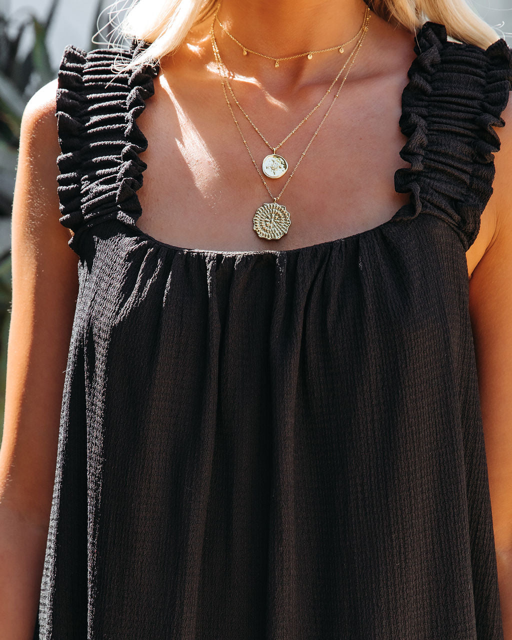 Sweetheart Short Sleeve Button Front Playsuit