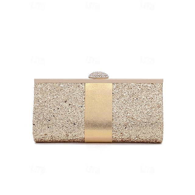 Clutch Bags PU Bag Polyester Shoulder Evening