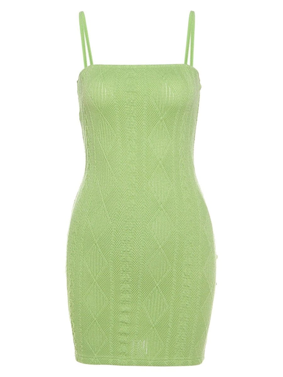 Zion Strap Mini Dress - Fashion Pov