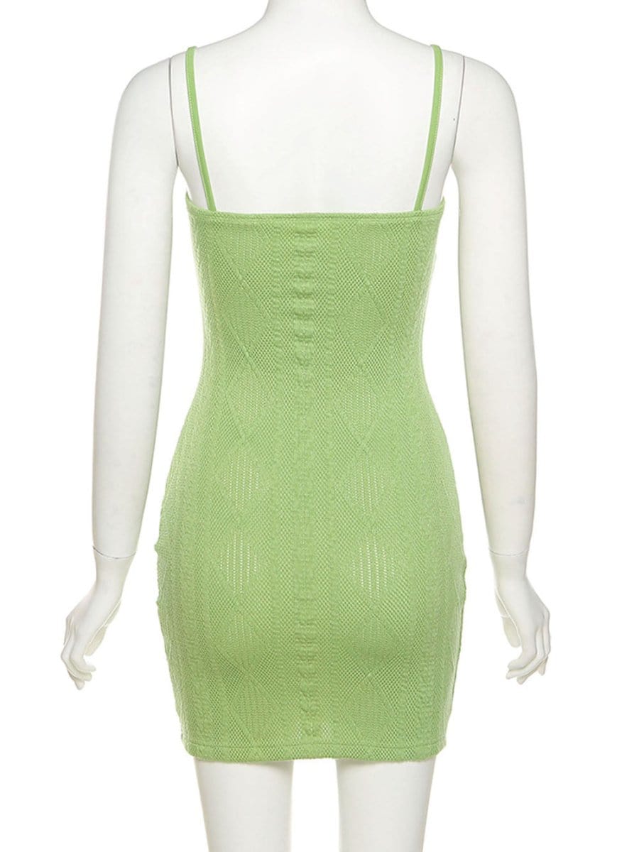 Strap Mini Dress