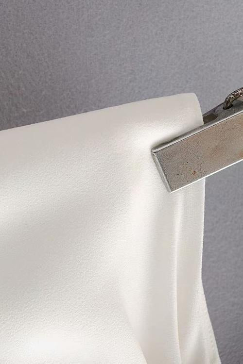 Solid Knot Slit Skirts - Fashionpara