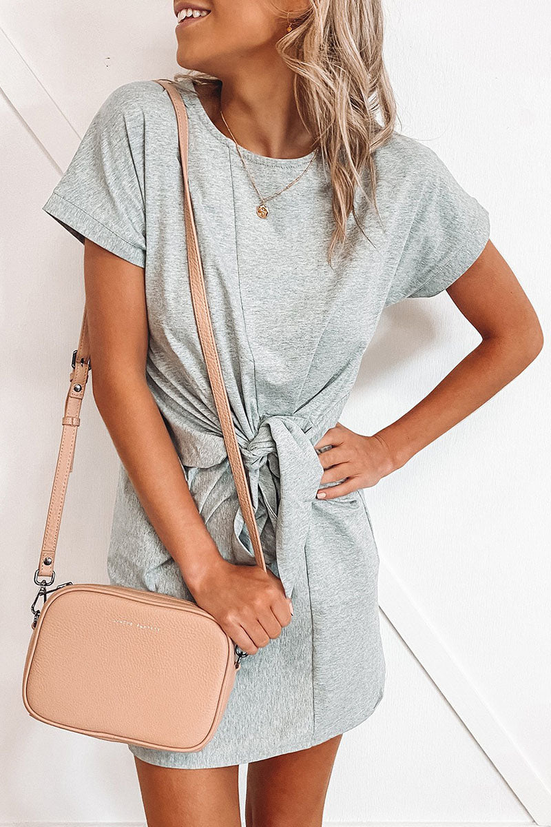 Fashion Sexy Solid Split Joint O Neck Princess Dresses(6 colors) - Fashionpara