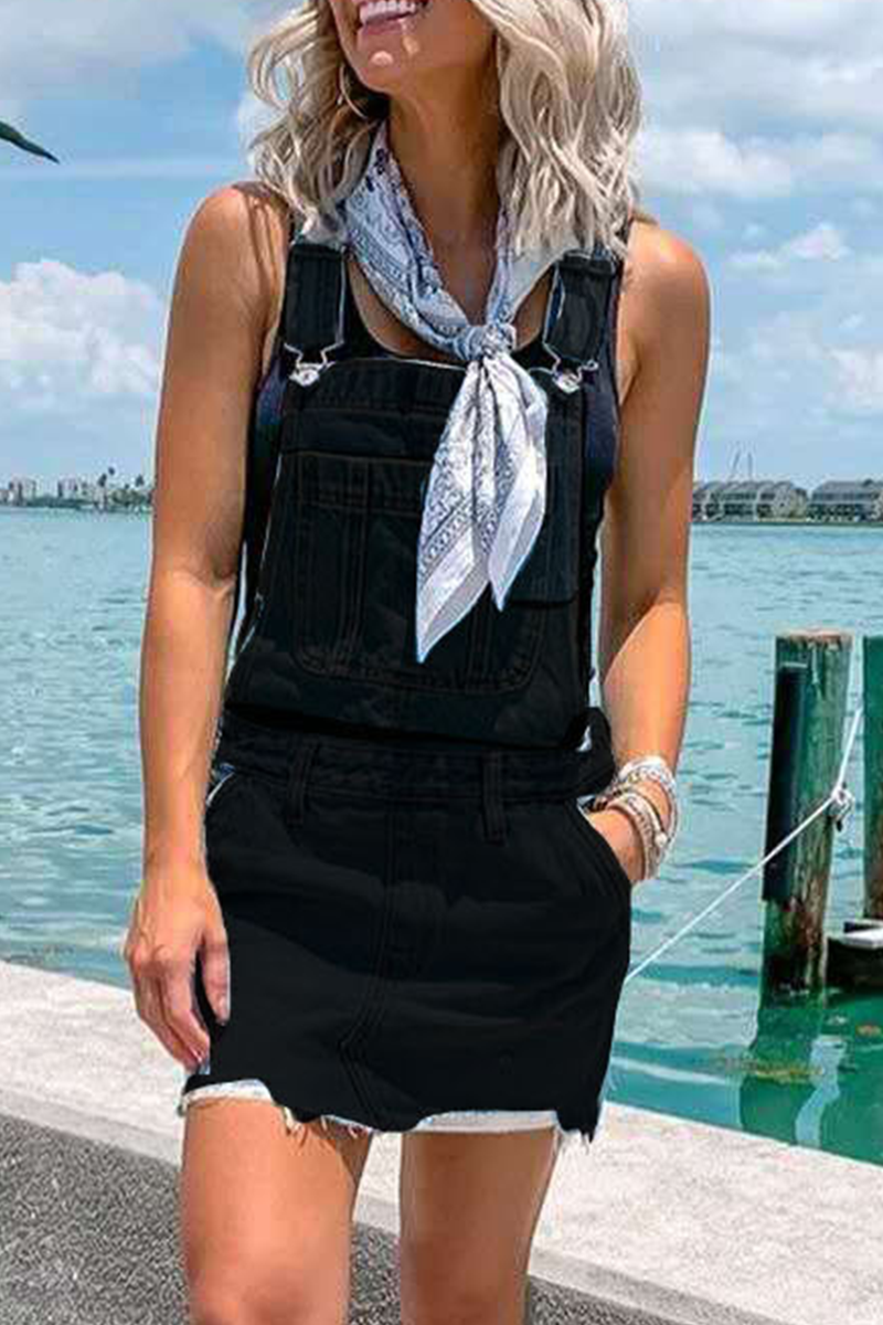 Casual Solid Split Joint Square Collar Pencil Skirt Dresses(3 colors) - Fashionpara