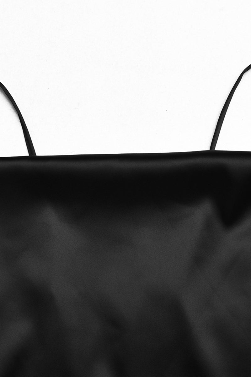 Sexy Simplicity Solid Slit U Neck Irregular Dress Dresses - Fashionpara