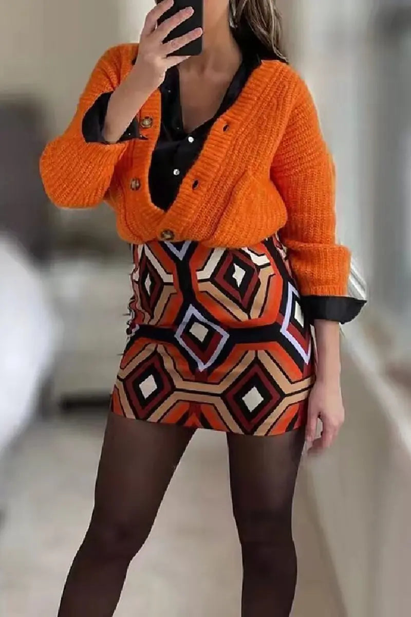 Geometry A Line Skirts - Fashionpara