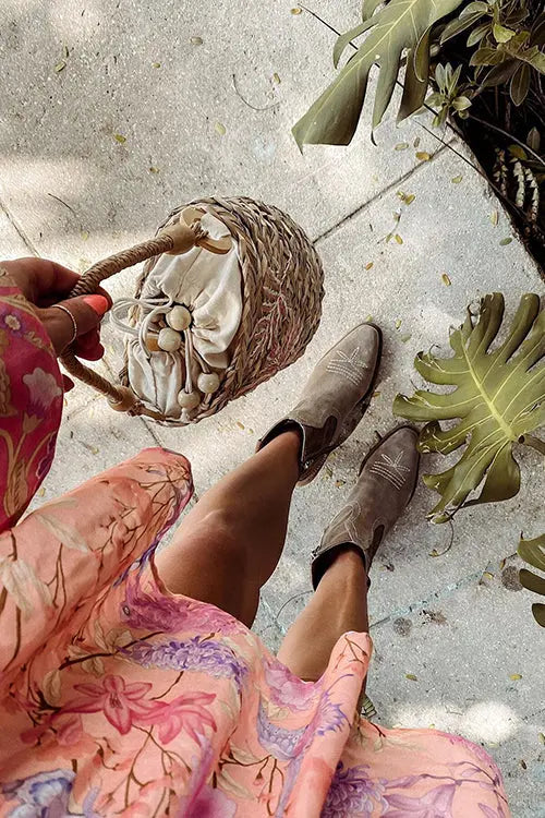 Gypsy Floral Long Sleeve Blouse - Fashionpara