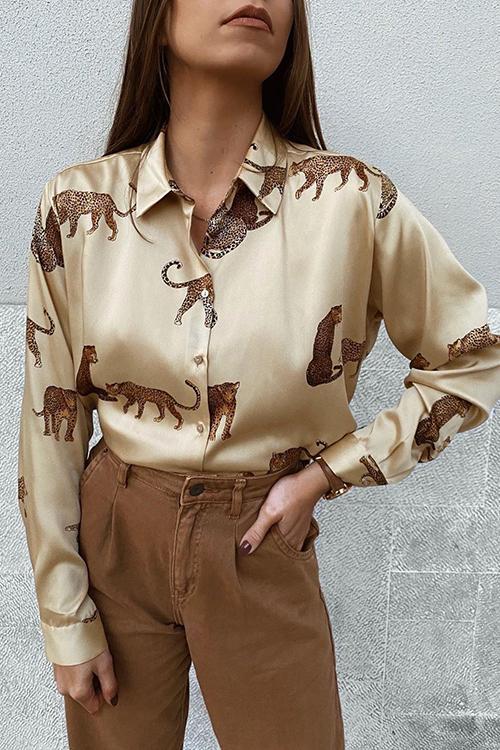 Animal Print Shirt - Fashionpara