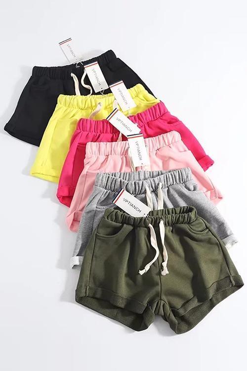 Pockets Drawstring Shorts - Fashionpara
