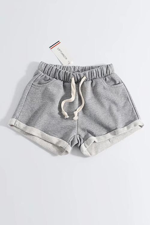 Pockets Drawstring Shorts - Fashionpara