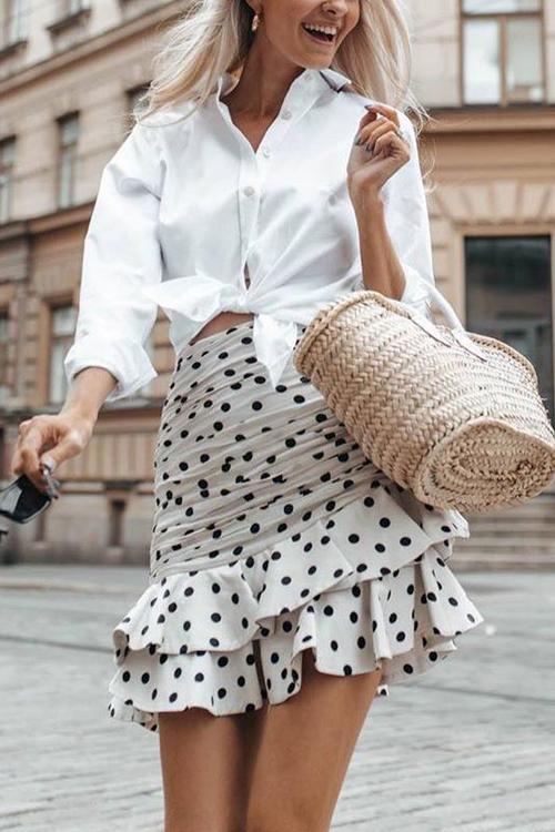Classic With A Twist Satin Shirt - Fashionpara