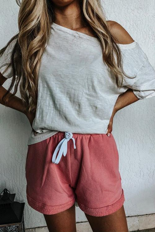 Pockets Drawstring Shorts - Fashionpara