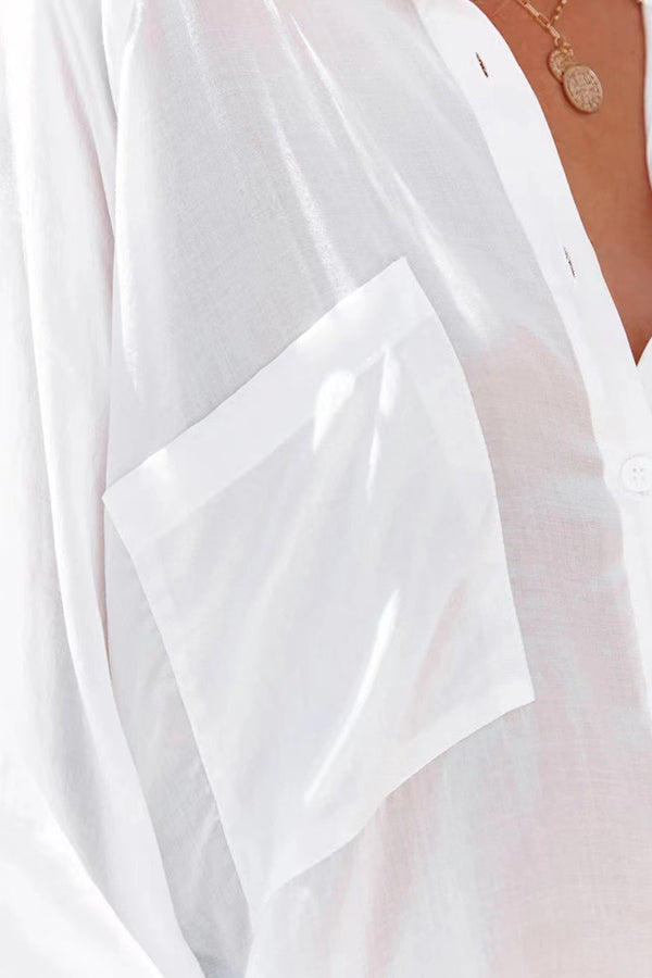 Make A Move Button Pockets Shirt