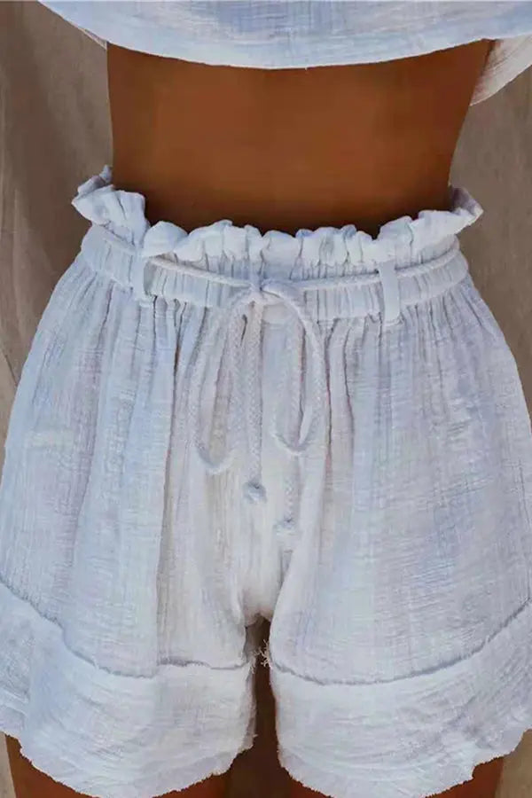 Ocean Eyes Flowy Shorts - Fashionpara