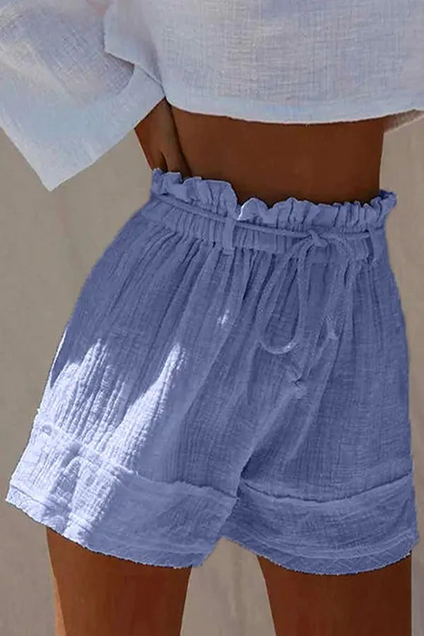 Ocean Eyes Flowy Shorts - Fashionpara