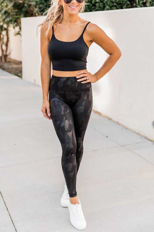 Solid Slip Yoga Top - Fashionpara