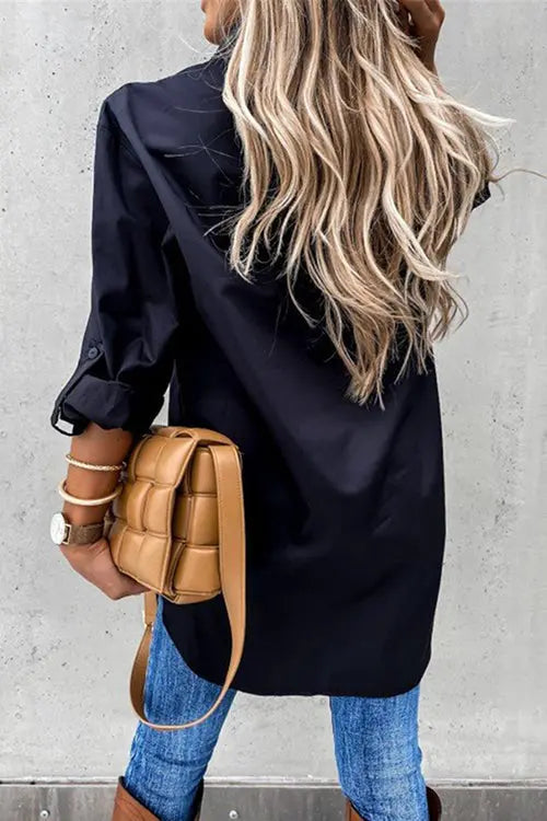 Back To Basics Pockets Button Shirt - Fashionpara