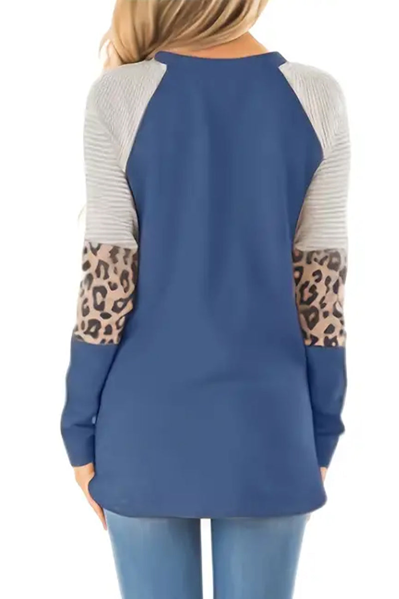 Faith Letter Print Crew Neck T-Shirt - Fashionpara