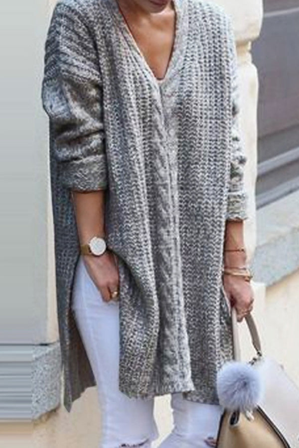 Casual Long Sleeves Knitting Sweaters - Fashionpara