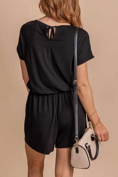 She's So Lovely Romper - Fashionpara