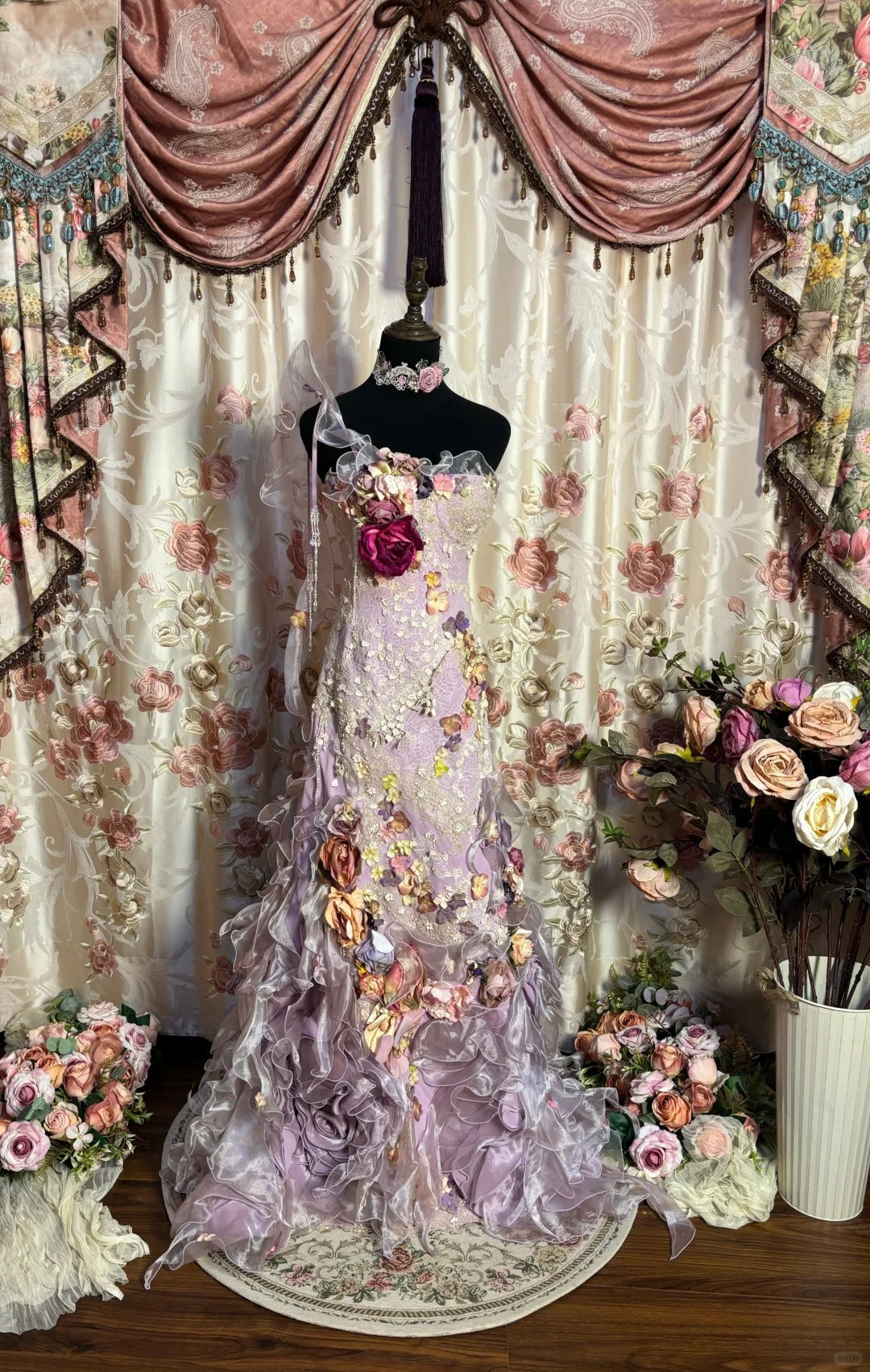 Long Elegant Wedding Dresses Princess Bridal Gown