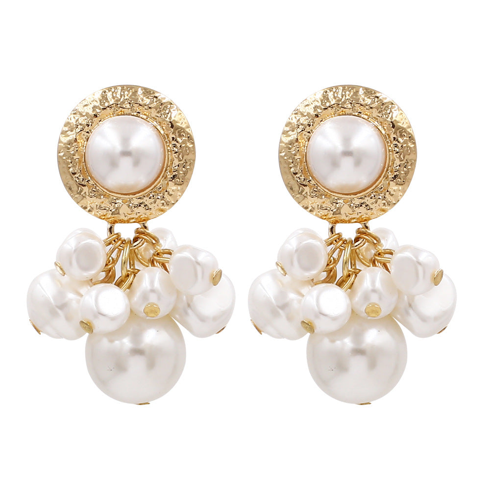 Pearl Tassel Earrings