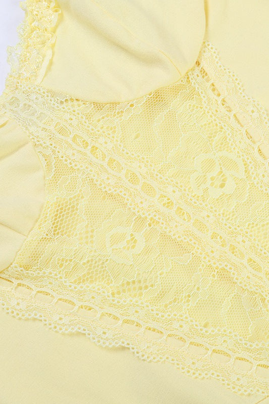 Lace Corset Bustier Strapless Mini Dress