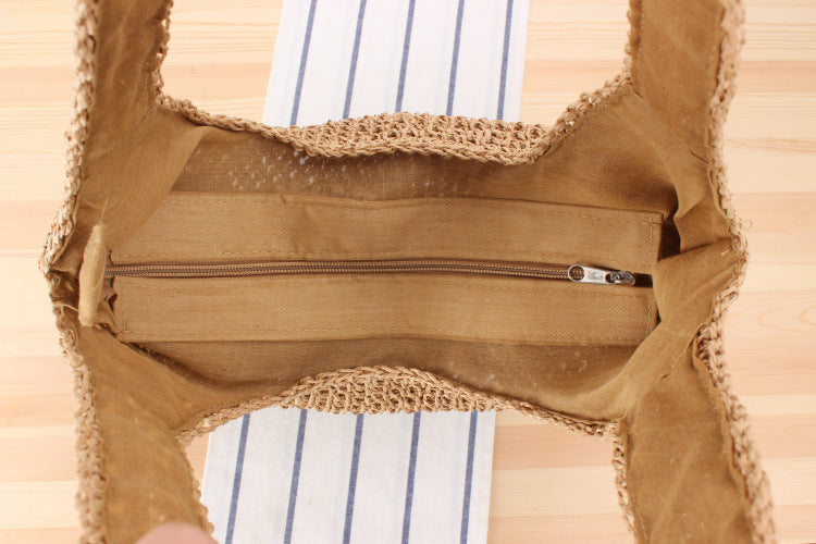 Woven Beach Shoulder Bag