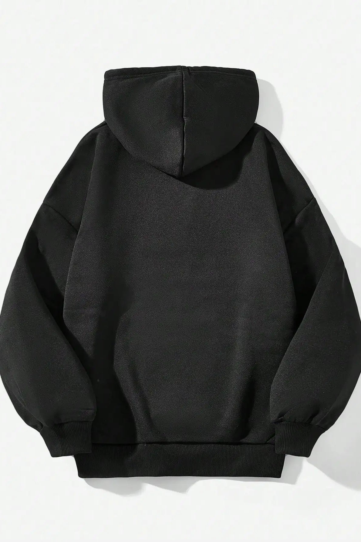 Lip Print Graphic Hoodie