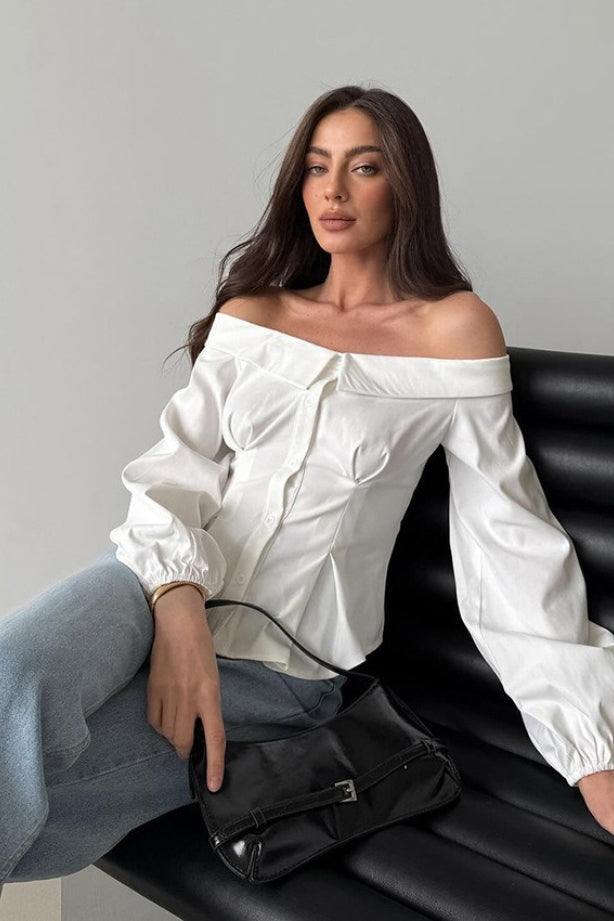 Sexy Off Shoulder Blouse