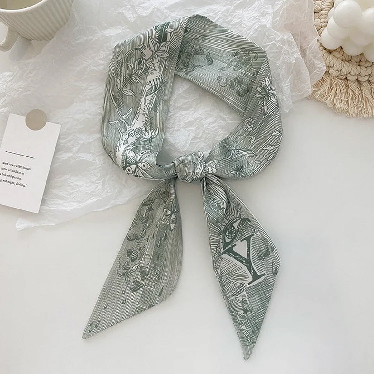 Twenty-six Letters Vintage Headband