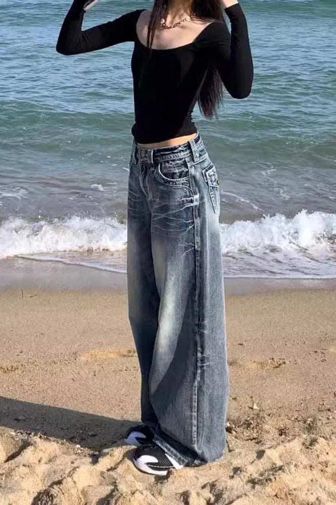 Oversized Vintage Denim Jeans