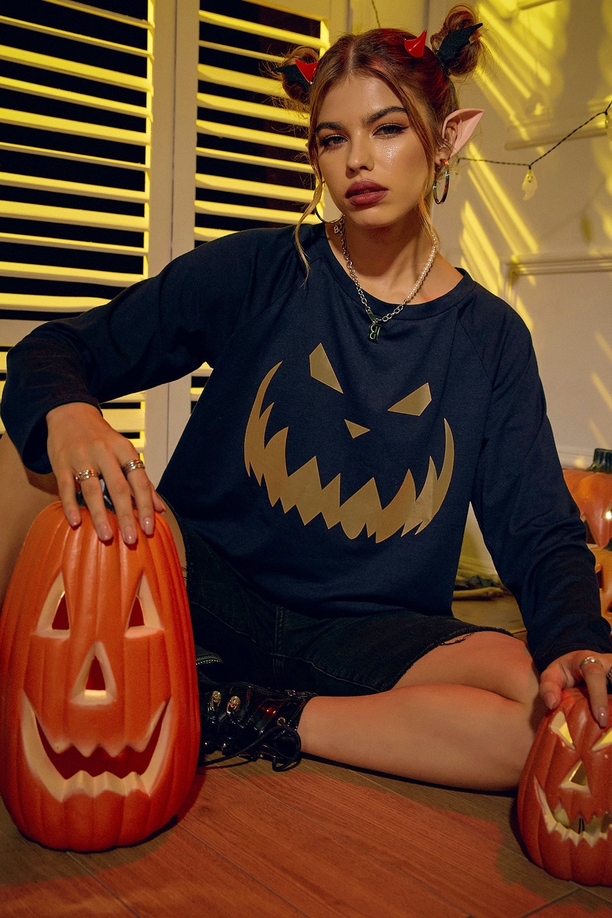 Fashion Loose Halloween Hoodie