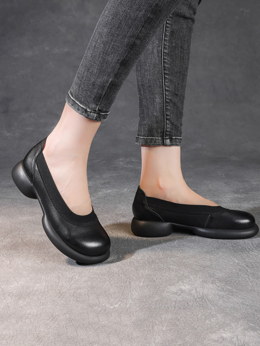 Casual Genuine Leather Low Heel Shoes