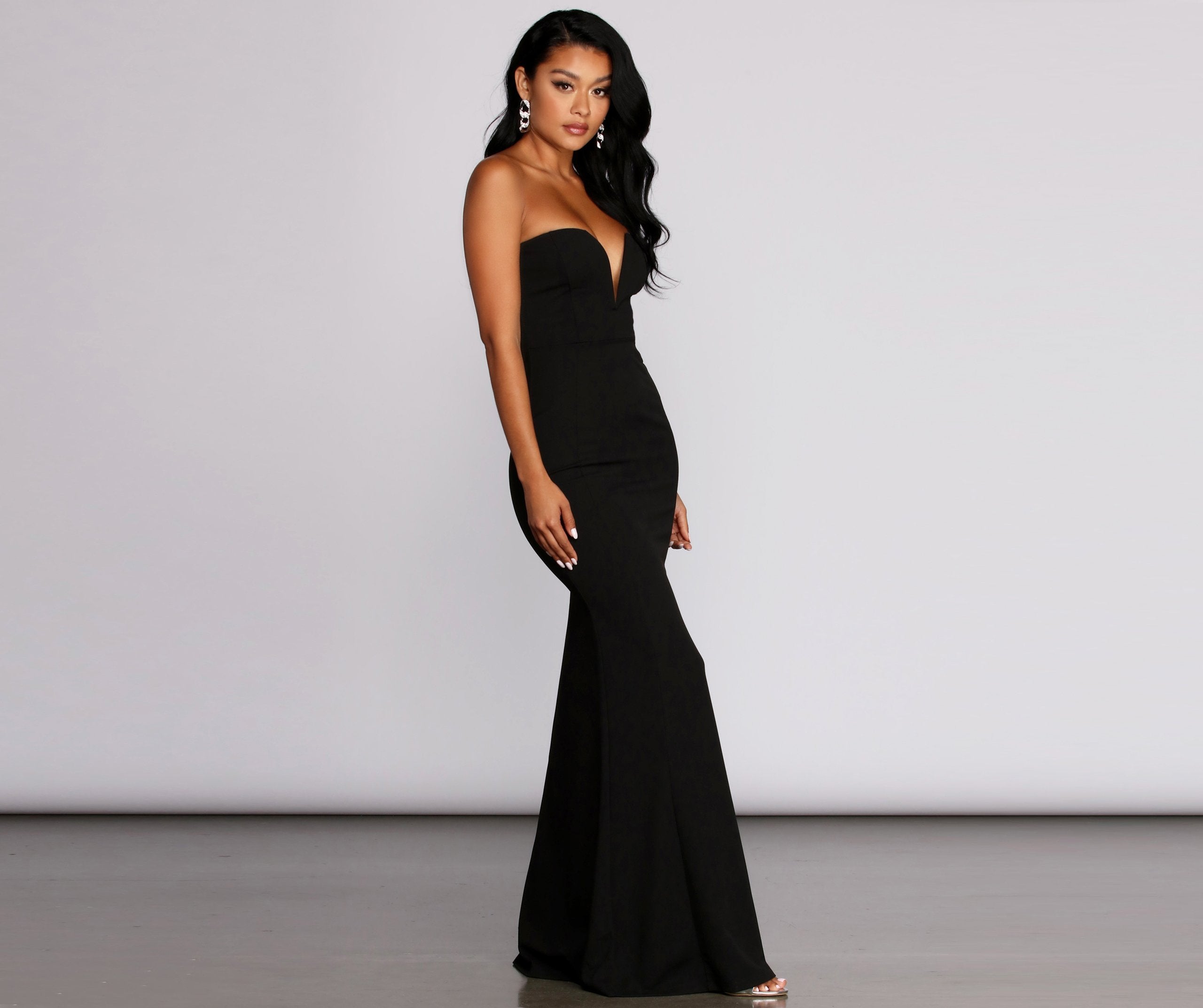 Sharon Wired V Dress - Fashionpara