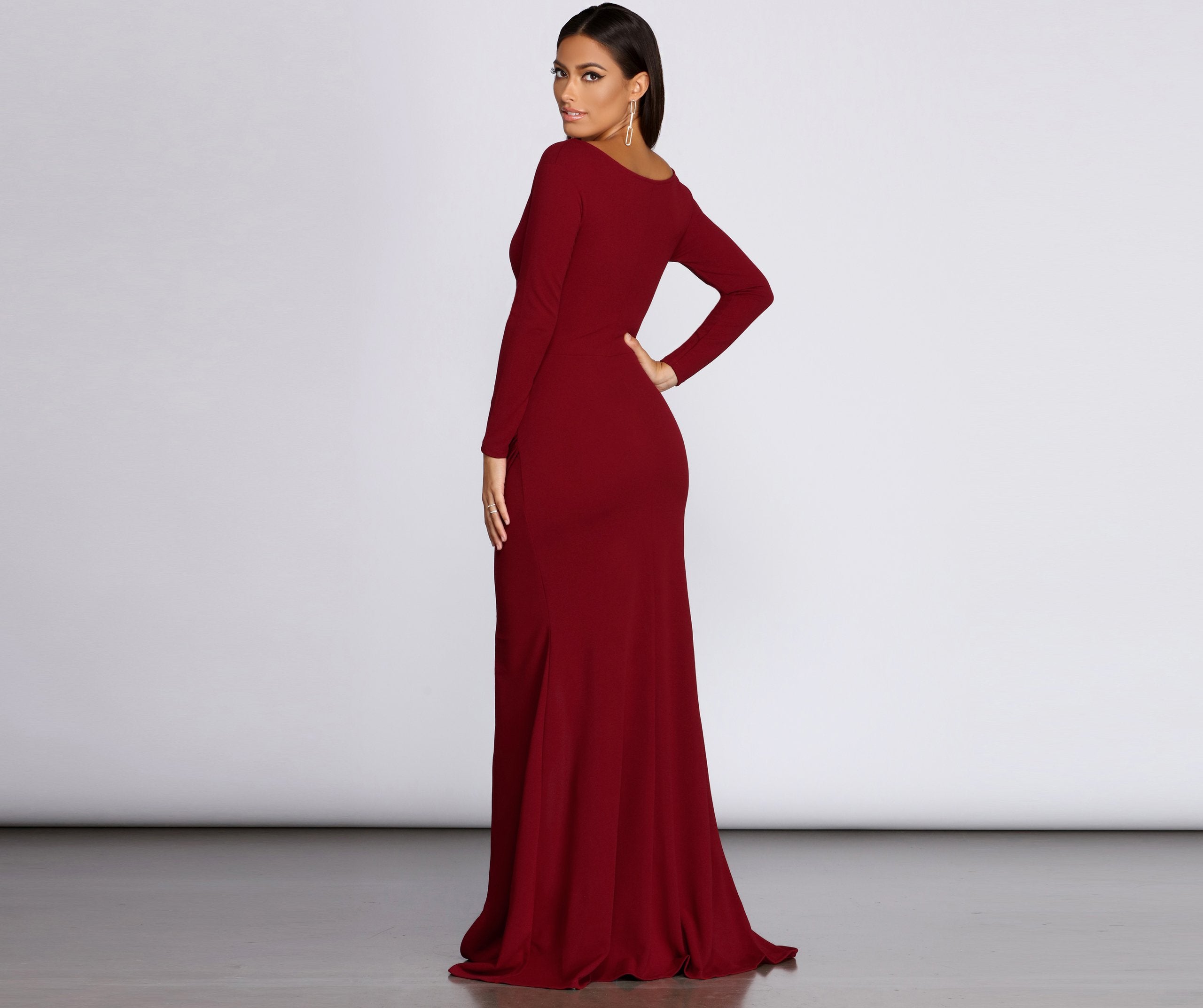 Eva Off The Shoulder Mermaid Dress - Fashionpara