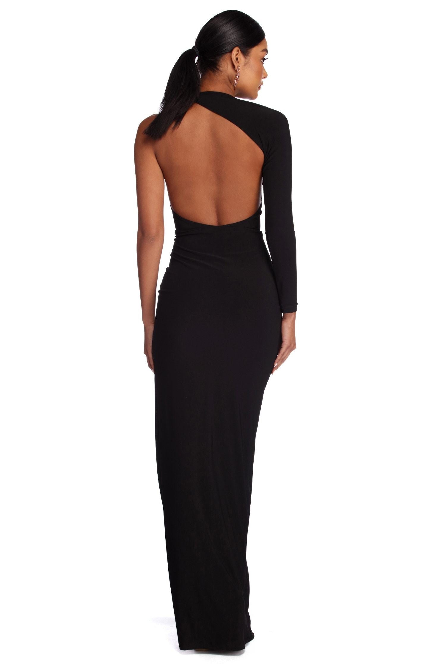 Sienna Formal One Shoulder Dress - Fashionpara