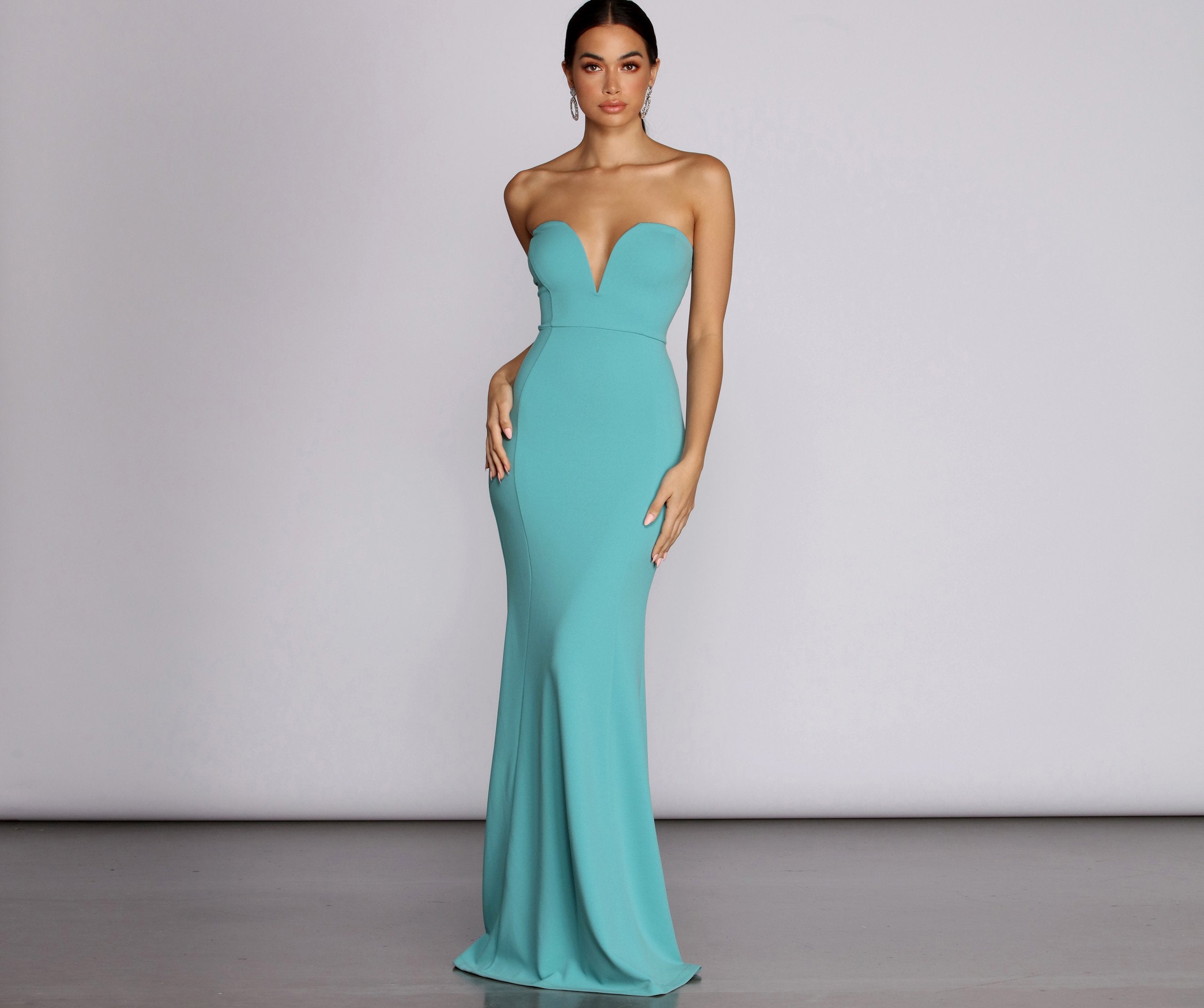 Sharon Wired V Dress - Fashionpara