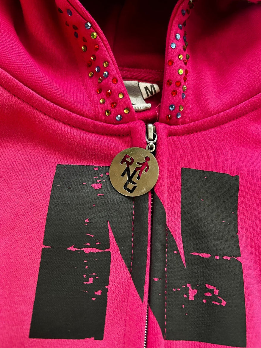 Hip-Hop Street Style Letter Print Hoodie