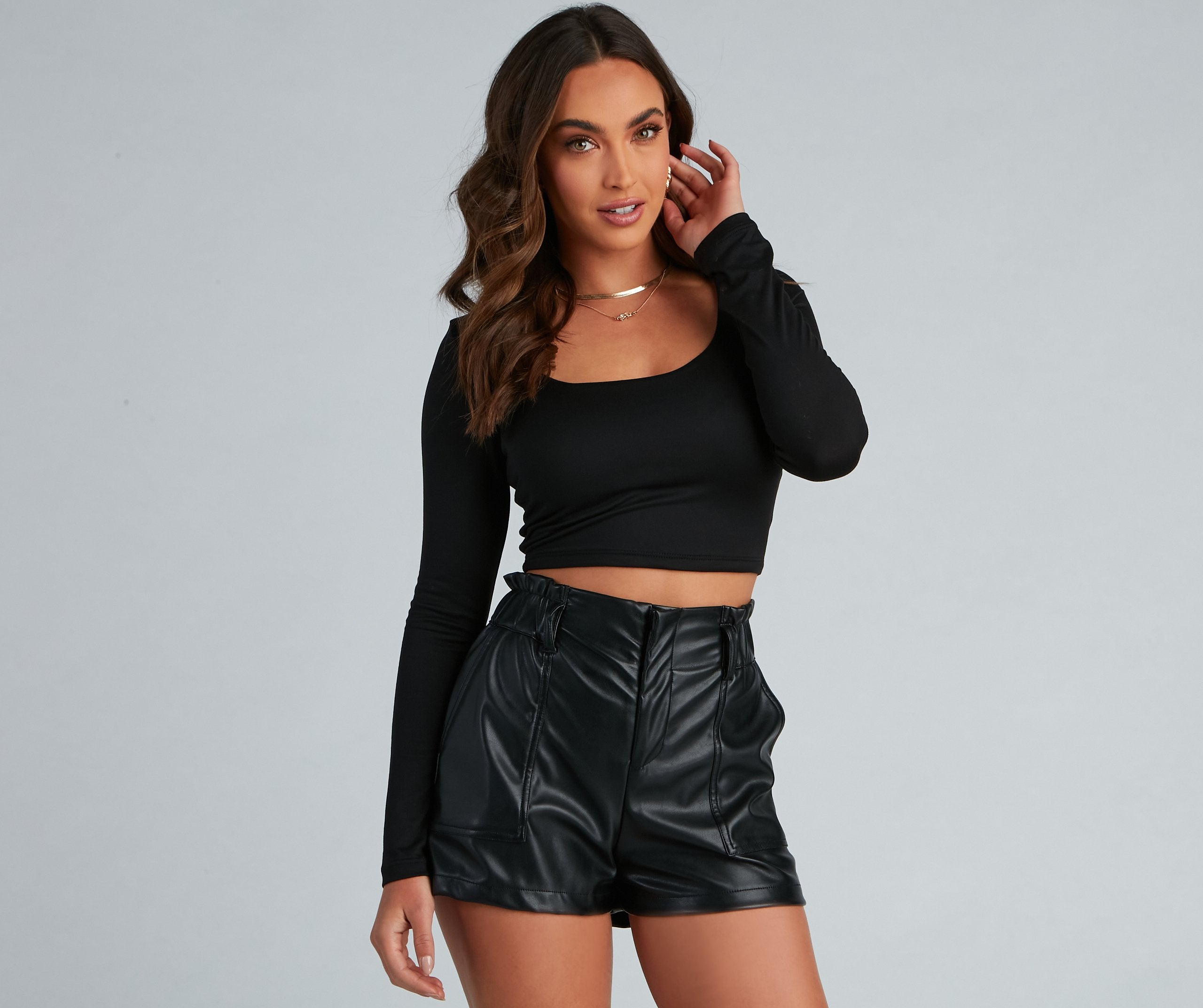 Serve It Up Crop Top - Fashionpara