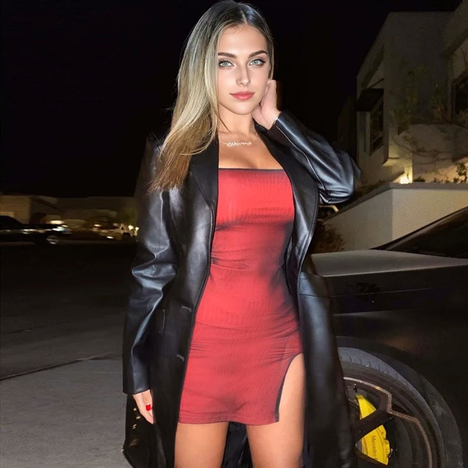 Glitter Mesh Strapless Off-Shoulder Long Sleeve Mini Dress