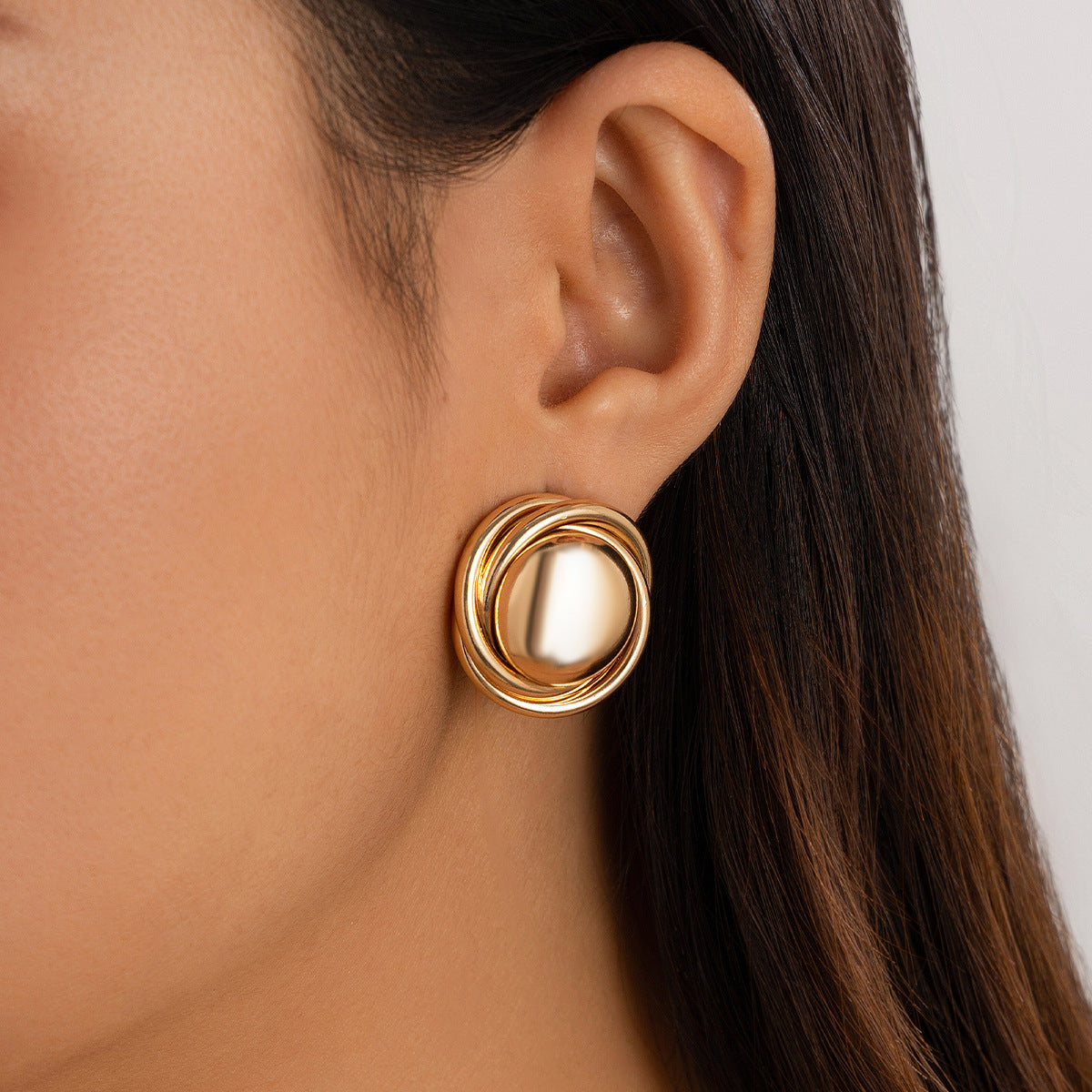 Round Earrings
