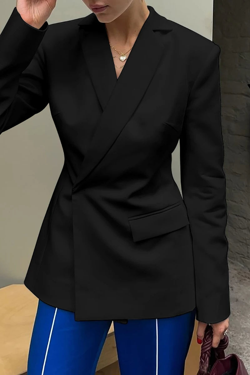 Backless Slim Party Blazer