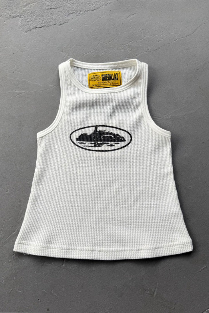 High Street Casual Sleeveless Tank Top