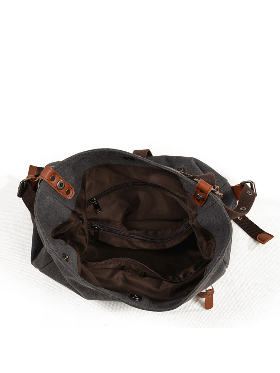 Casual Canvas Shoulder Bag Backpack