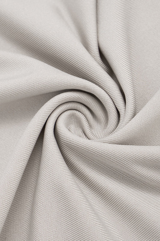 Halter U-Neck Bodycon Mini Dress