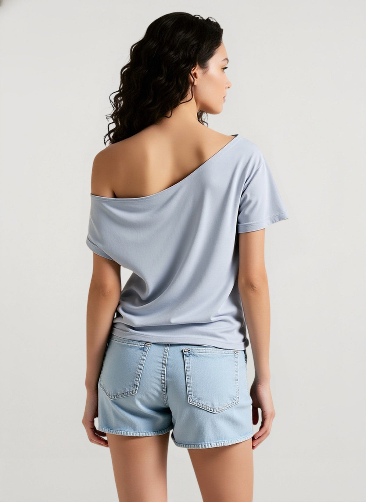 Scoop Neck Short Sleeve Varsity Number Print Tee 3