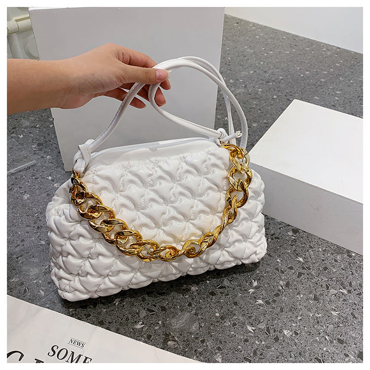 One-shoulder Chain Crossbody Bag