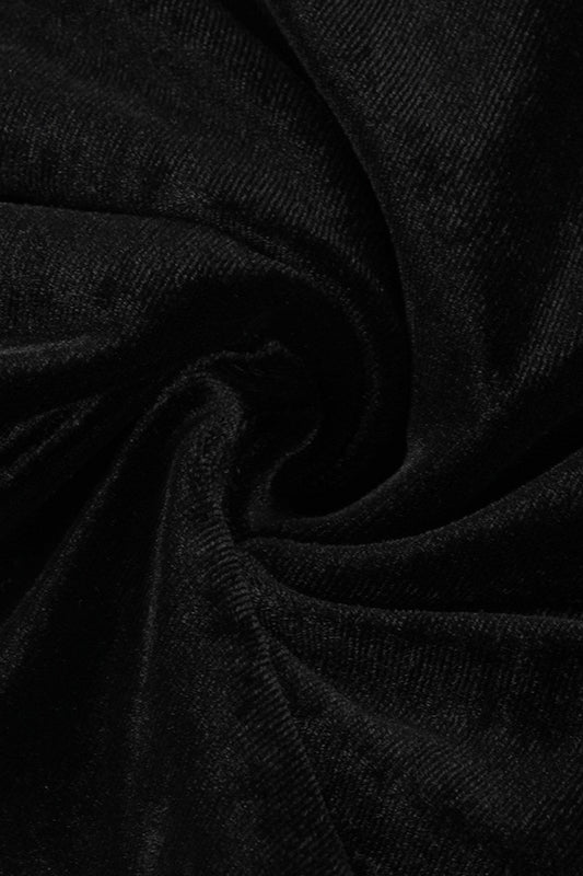Off Shoulder Velvet Gothic Dress