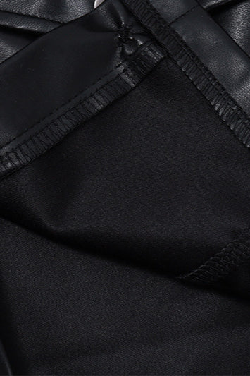 Sleek Cropped Biker Coat for a Bold, Stylish Look