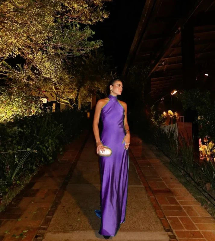 Sexy Sheath Blue Evening Gown Prom Party Dresses - Fashionpara